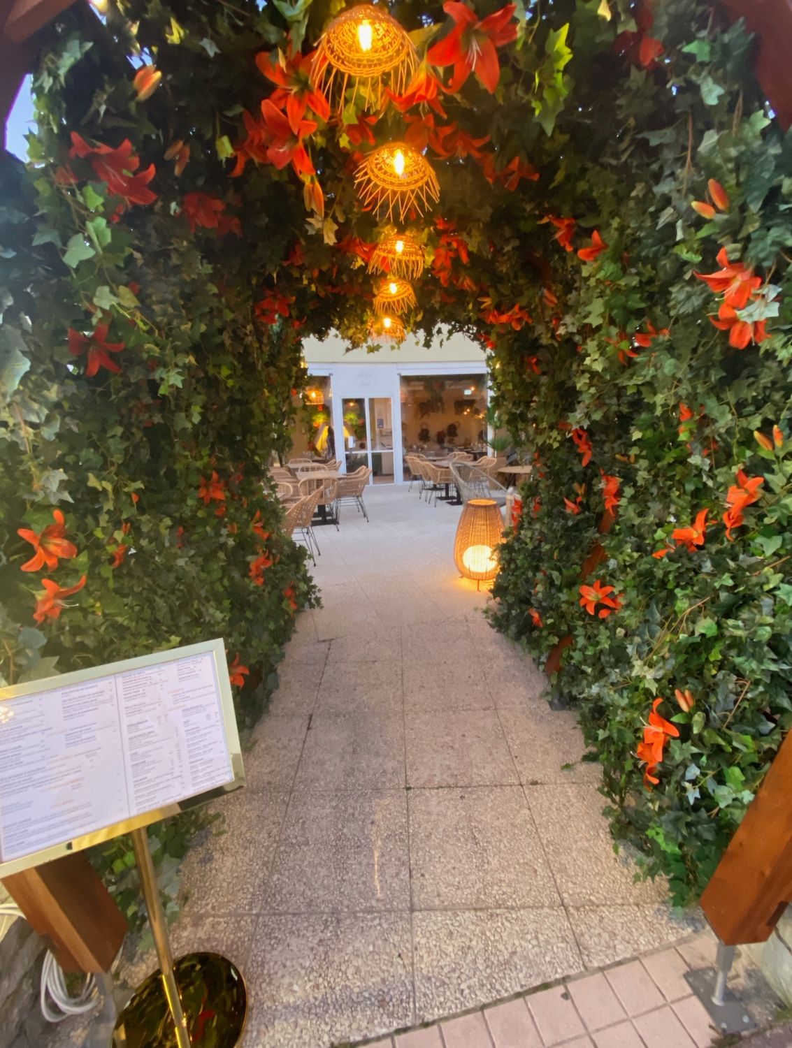 Seaside restaurant