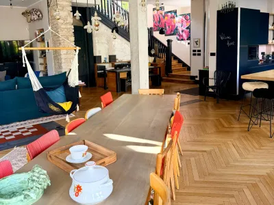 Creative Loft with Garden in Cannes – Events up to 25 Guests