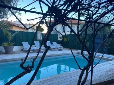 Maison de ville au calme avec piscine 