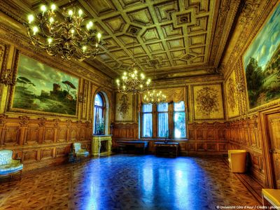 Domaine de Valrose music room