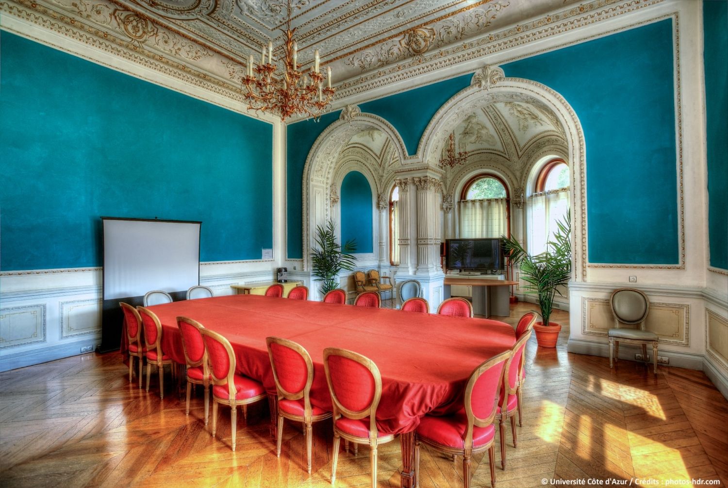 Domaine de Valrose music room