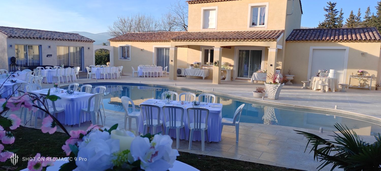 Garden Venue with Pool and Terrace for Events up to 50 Guests