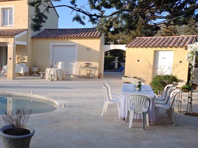Garden Venue with Pool and Terrace for Events up to 50 Guests
