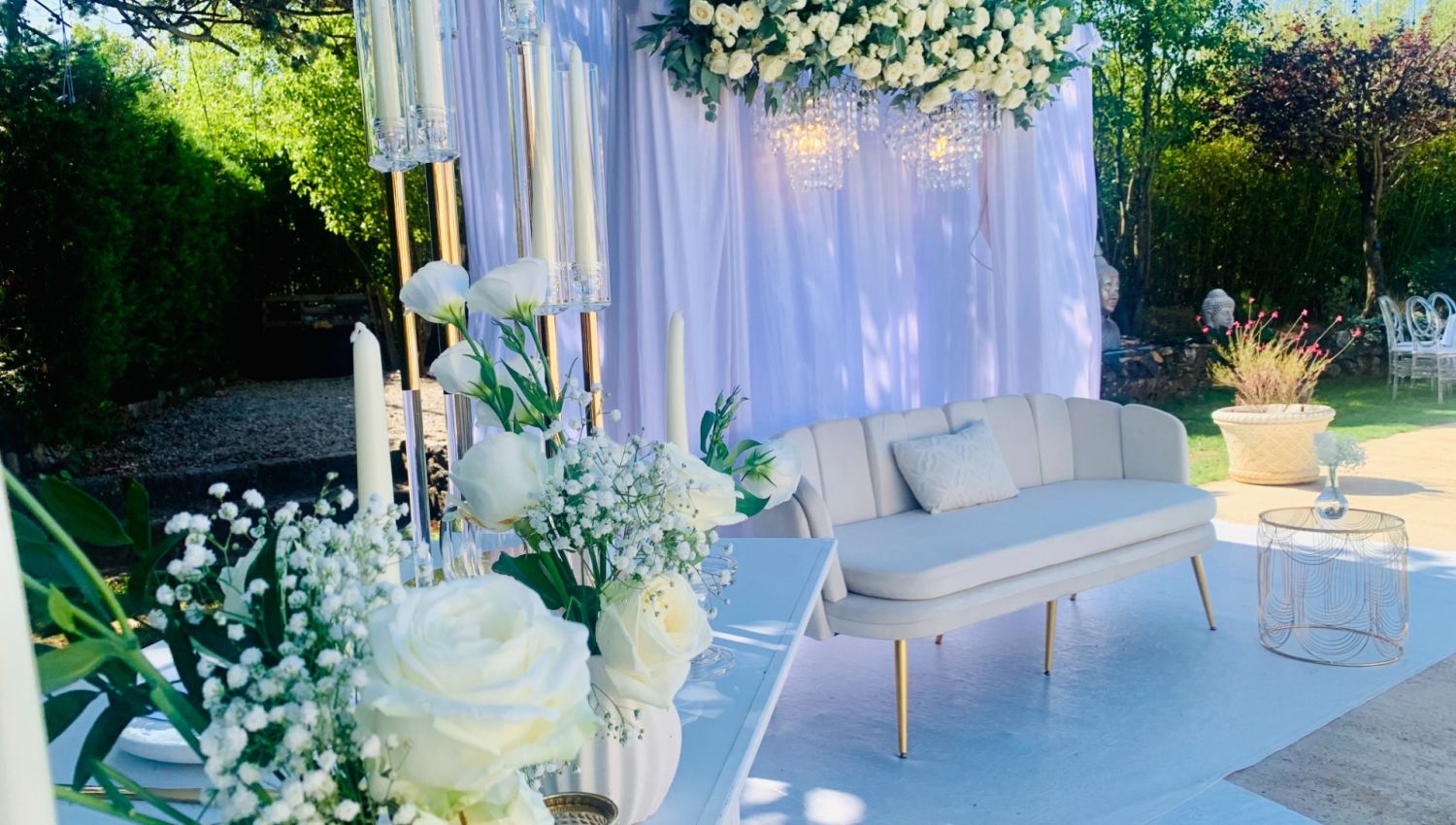 Garden Venue with Pool and Terrace for Events up to 50 Guests