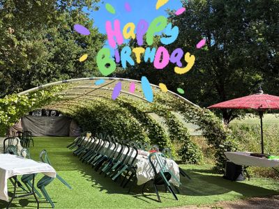 Space designed for receptions, 6 km from Saint-Tropez