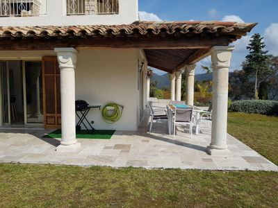 Superbe villa vue baie de Cannes 