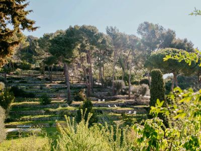 Estate with swimming pool and magnificent views of Cap d'Antibes and the surrounding nature