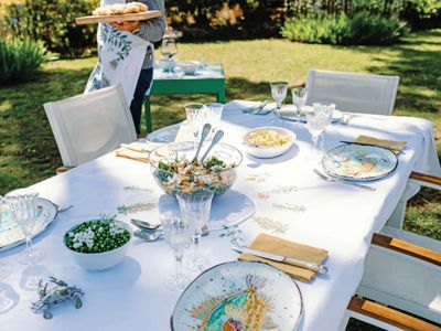 Estate with swimming pool and magnificent views of Cap d'Antibes and the surrounding countryside