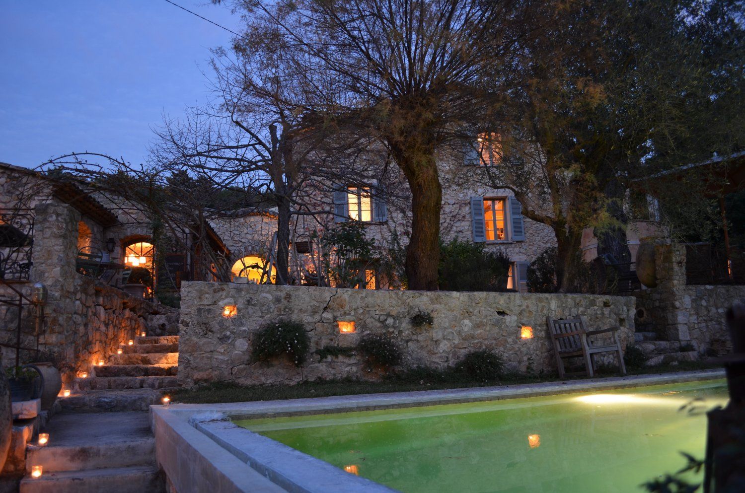 400 years old Stone Mas in South of France
