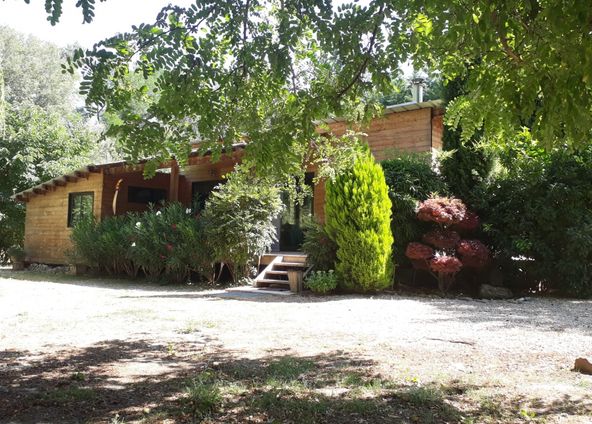 Chalet surrounded by nature