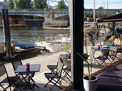 Modern Seine-Side Loft with Eiffel Tower Views | Paris Event Venue