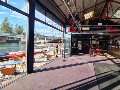 Modern Seine-Side Loft with Eiffel Tower Views | Paris Event Venue