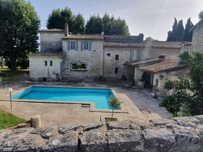 Mas with swimming pool