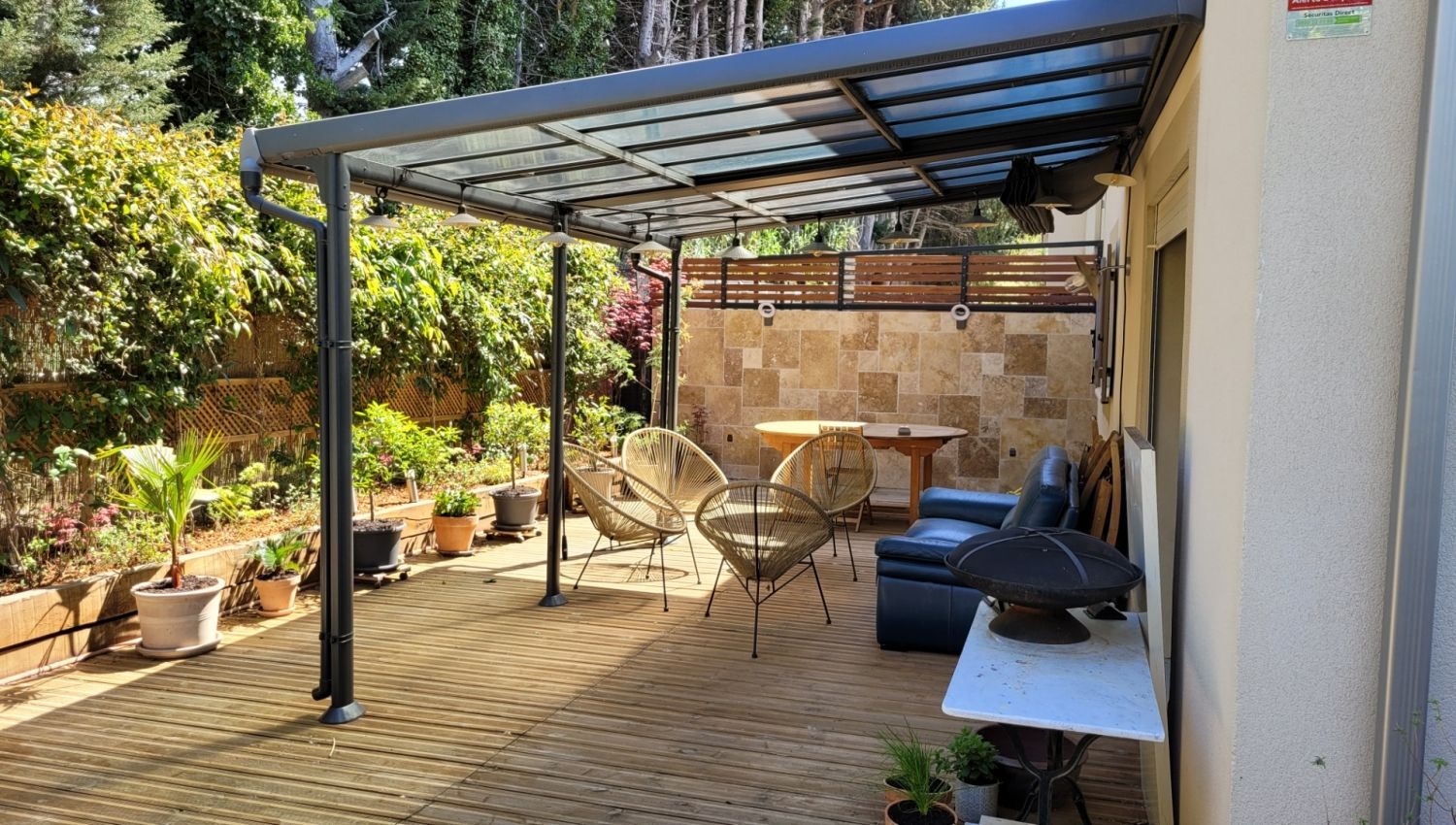 Terrasse clos 