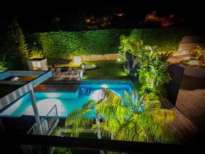 Californian villa with panoramic view of Cap d'Antibes