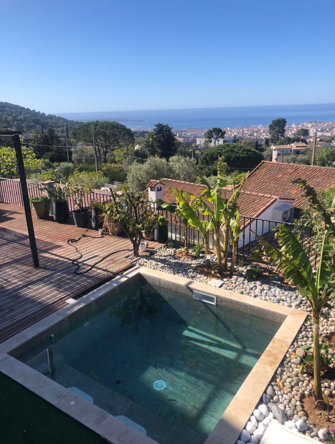 Terrasse vue mer
