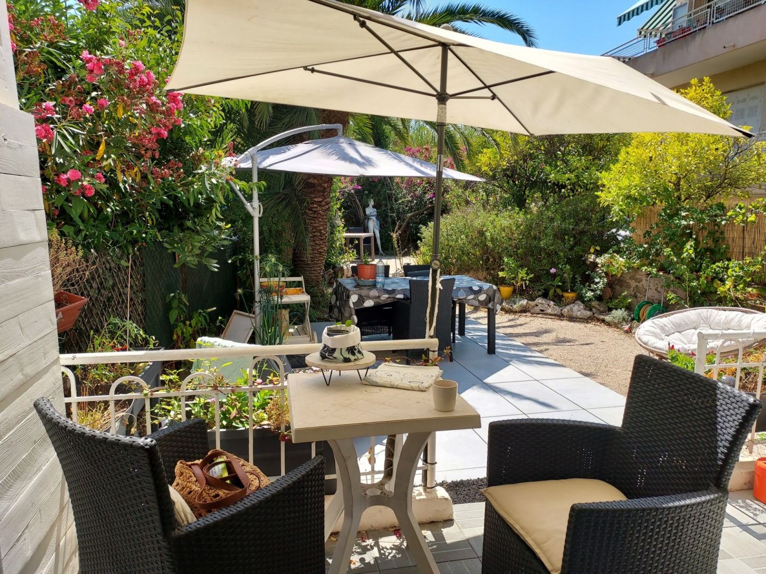 Garden 50m from Cannes beach