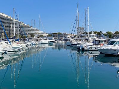 Twin-engine boat Jeanneau Yarding 27 feet, 410 HP inboard