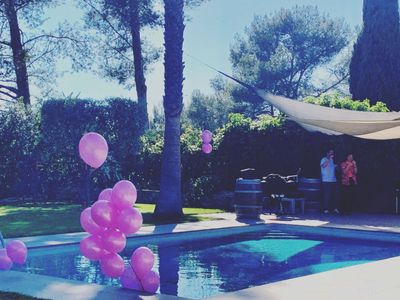 Villa with terrace and swimming pool