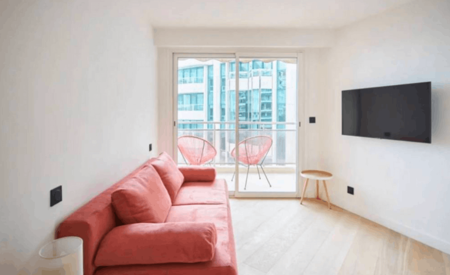 Appartement moderne 2 chambres à Cannes avec vue mer, près de la Croisette