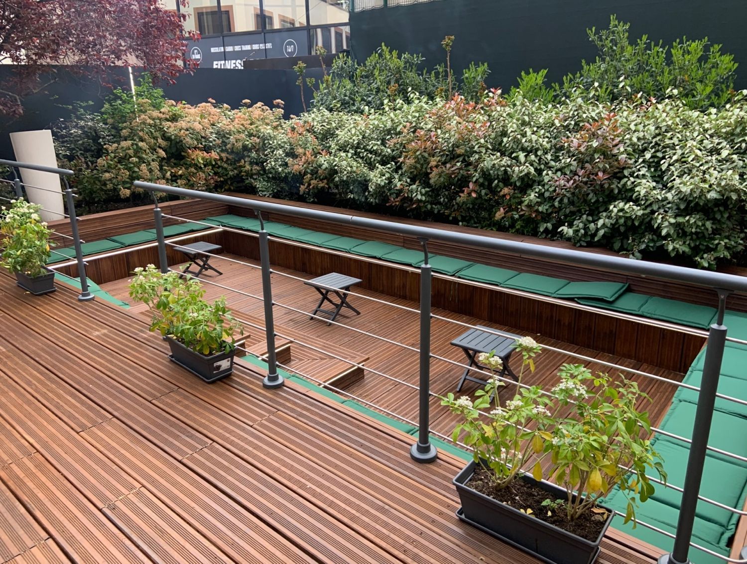 Seminar space 180 m² with terrace 200 m²