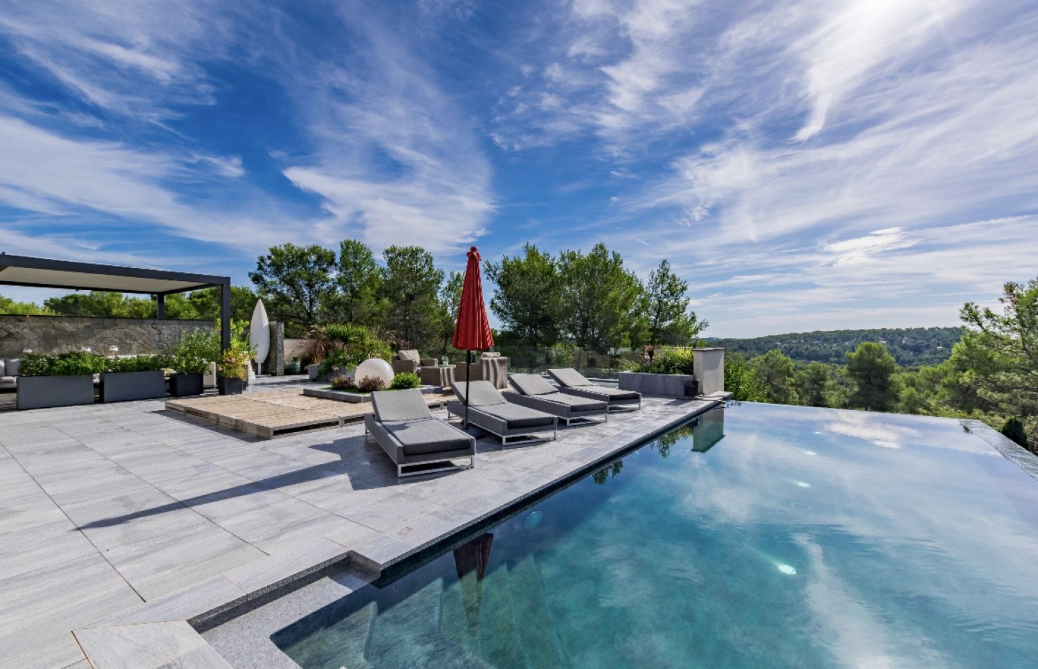Prestigious villa 550 m² with terrace 260 m² maritime horizon view