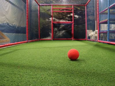 Salle de réception et une aire de jeux