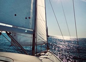 Sailboat in Palavas-les-Flots