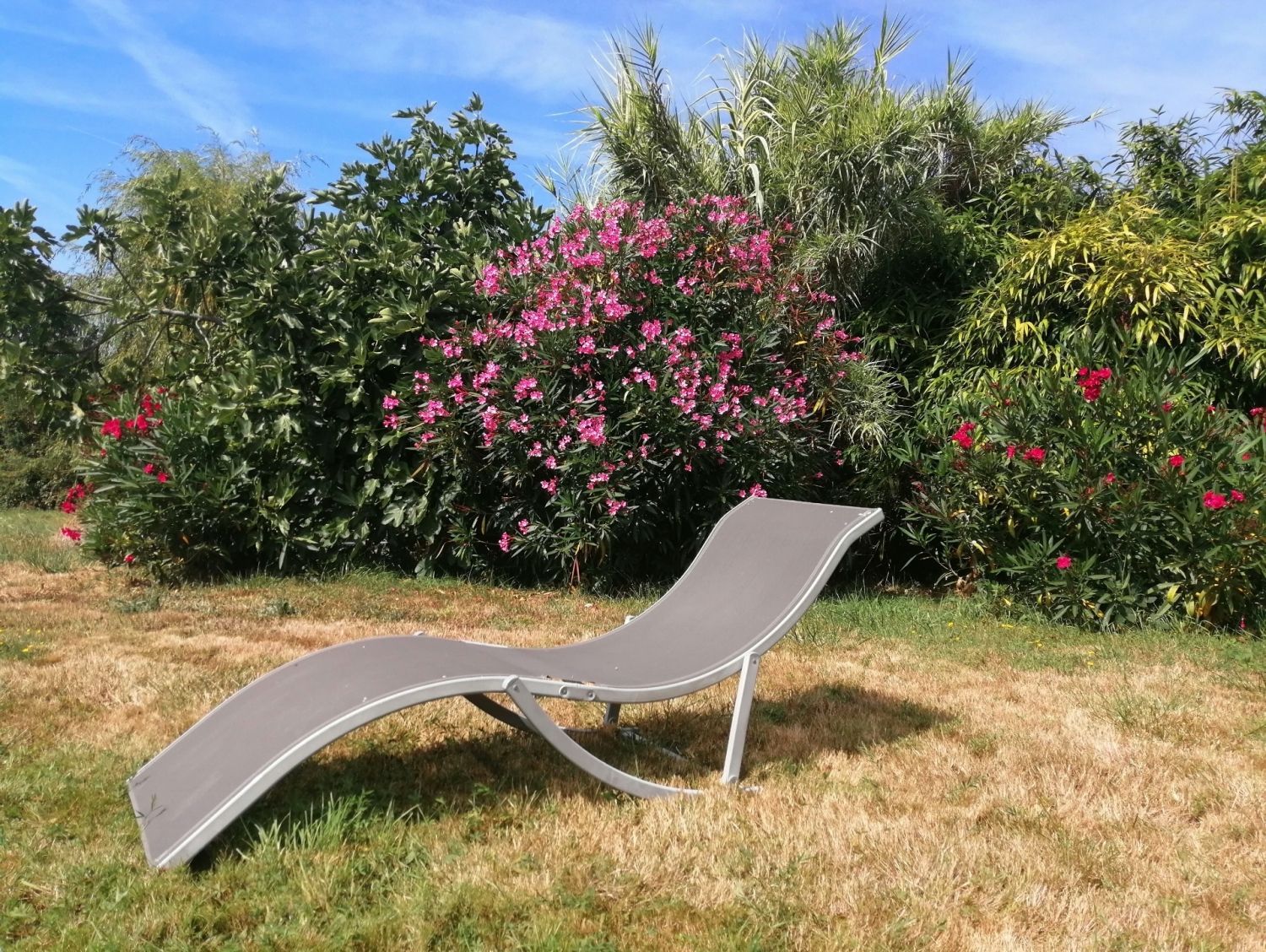 Cadre bucolique avec piscine 