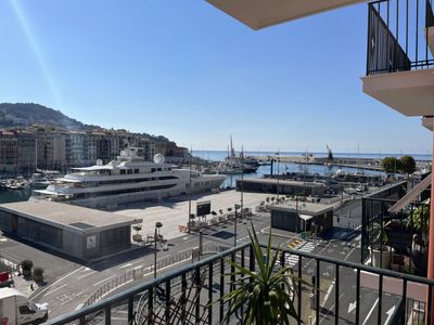 Appartement Port de Nice, vue mer
