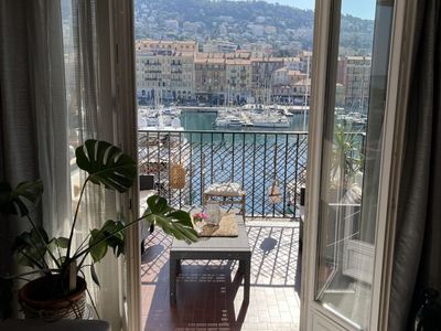 Appartement Port de Nice, vue mer