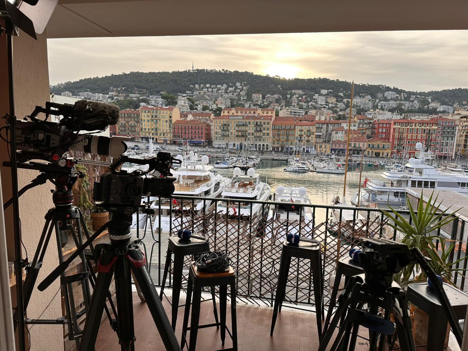 Appartement Port de Nice, vue mer
