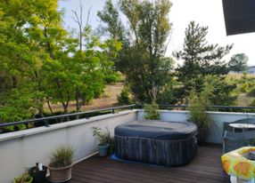 Roof top terrace, Toulouse view