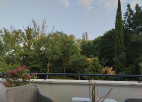 Roof top terrace, Toulouse view