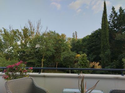 Roof top terrace, Toulouse view