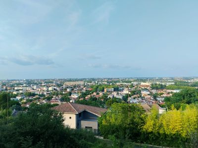 Roof top terrace, Toulouse view