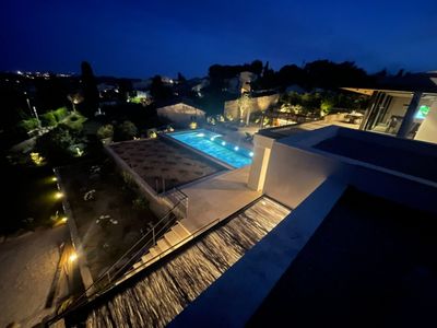 250 m² terrace with sea view