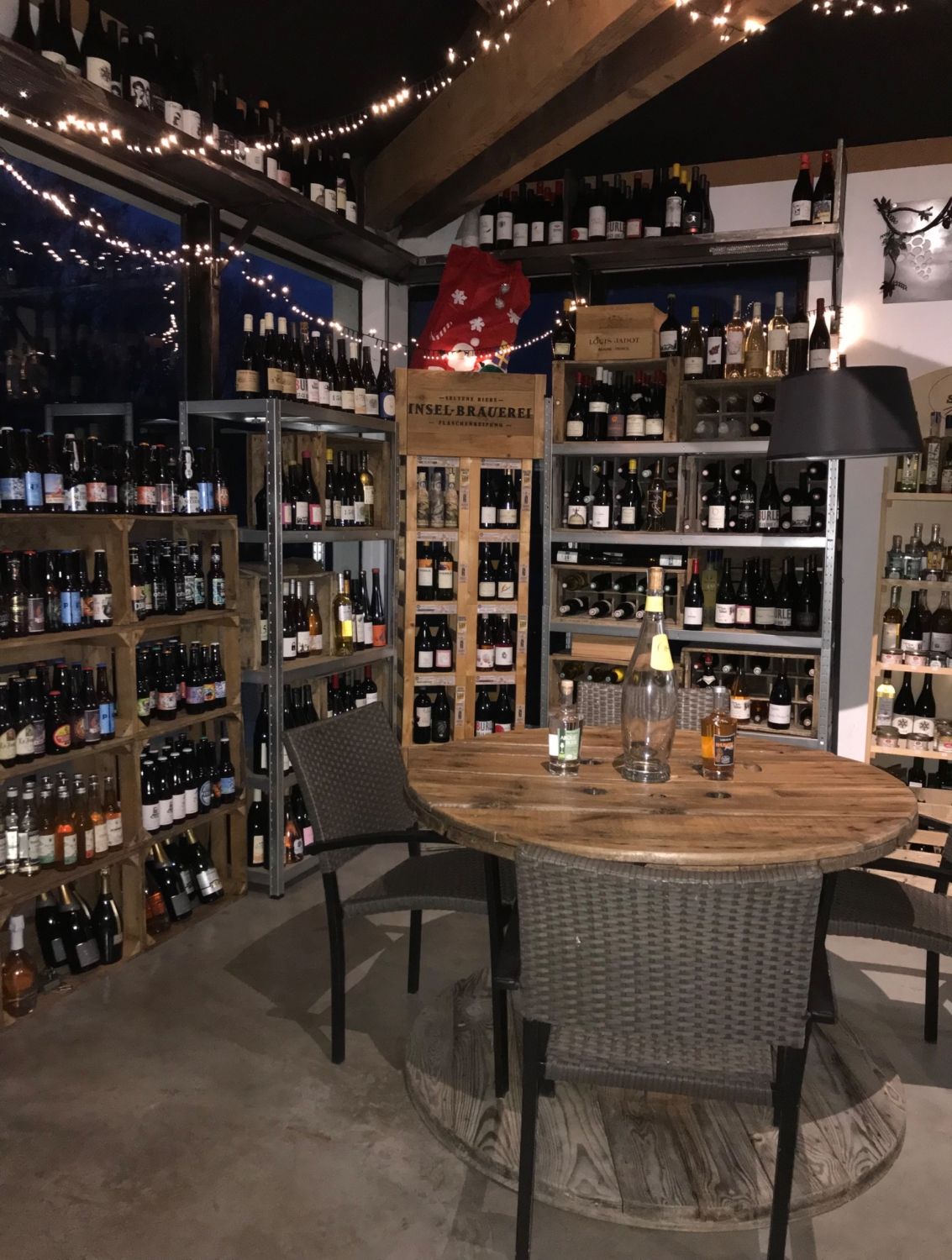 Wine bar in the countryside