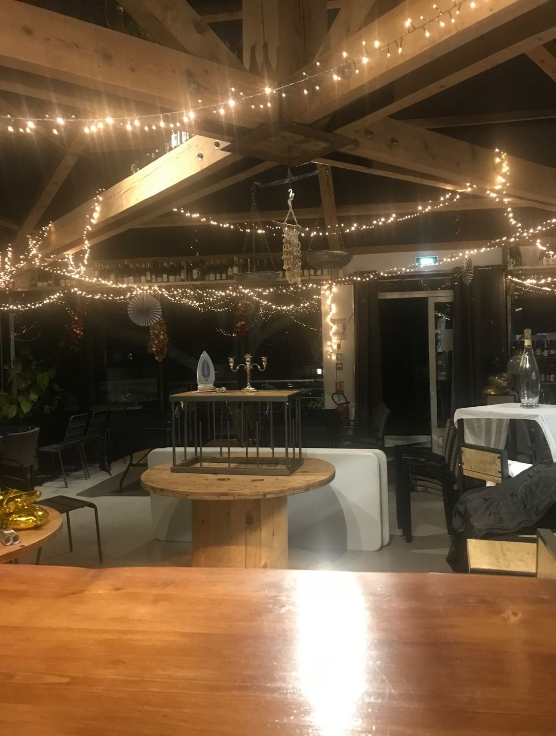 Wine bar in the countryside