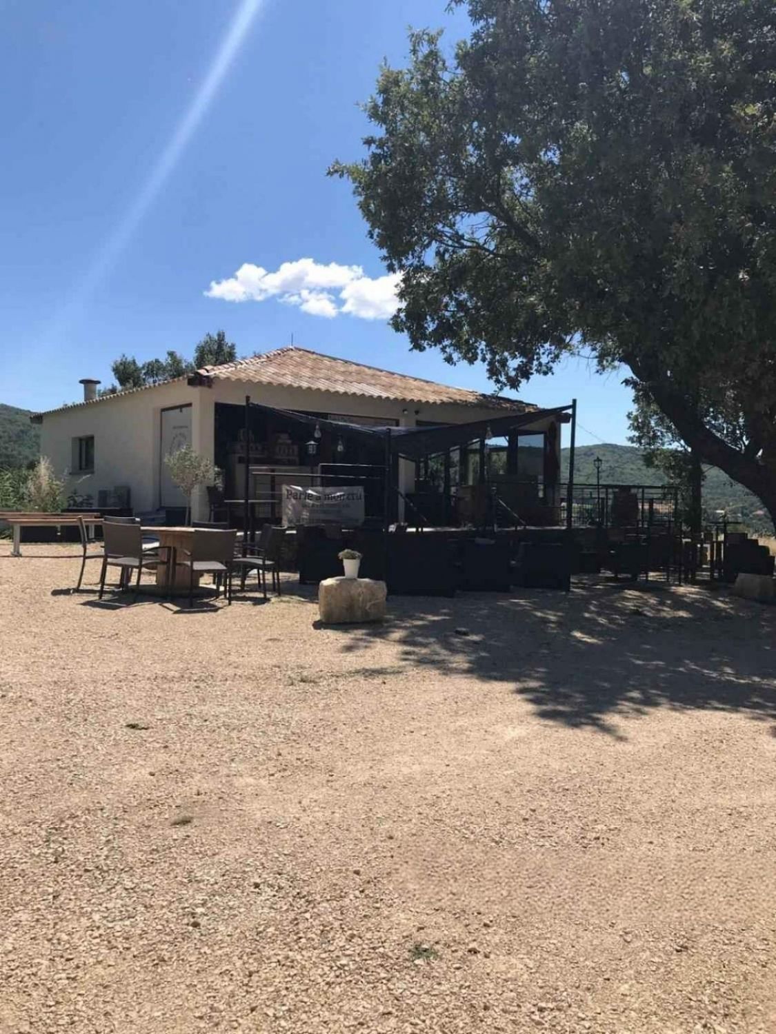 Wine bar in the countryside