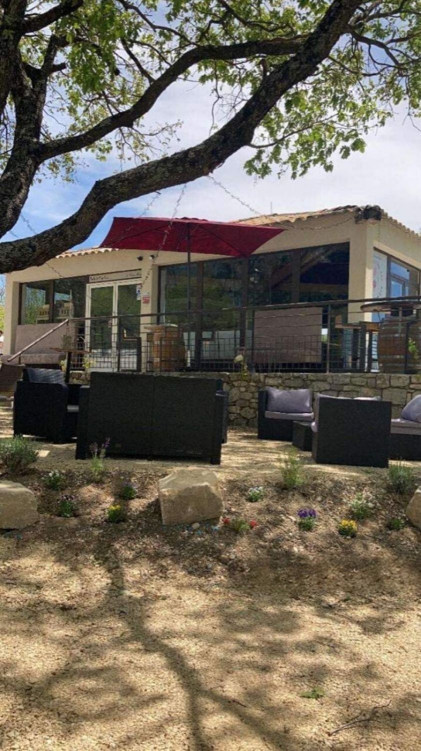 Wine bar in the countryside