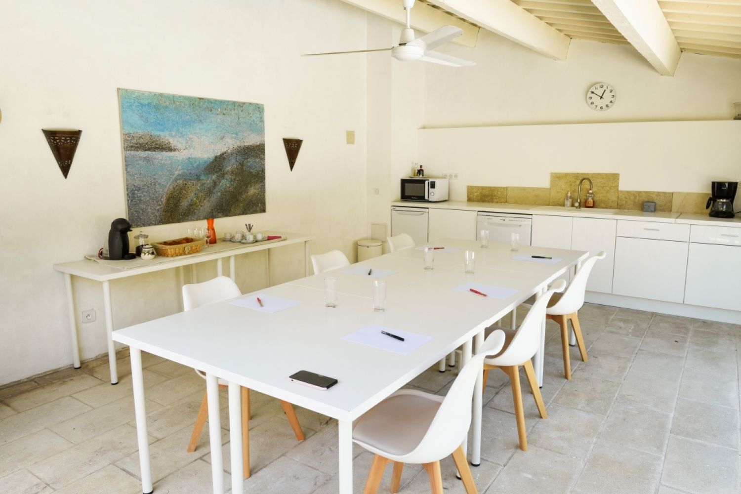 Salle de réunion pour votre séminaires, journée de travail au vert