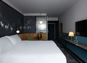 Beautiful rooms in a renovated and artistic hotel