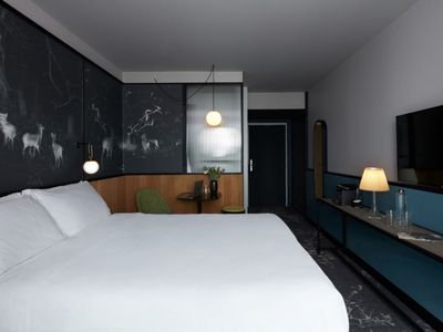 Beautiful rooms in a renovated and artistic hotel