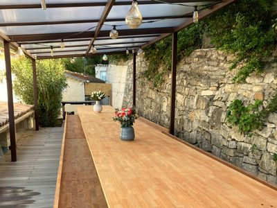 Terrace 200 m² sea view