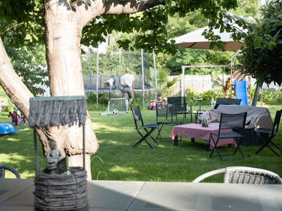 Jardin pour anniversaires enfants ou adultes avec enfants