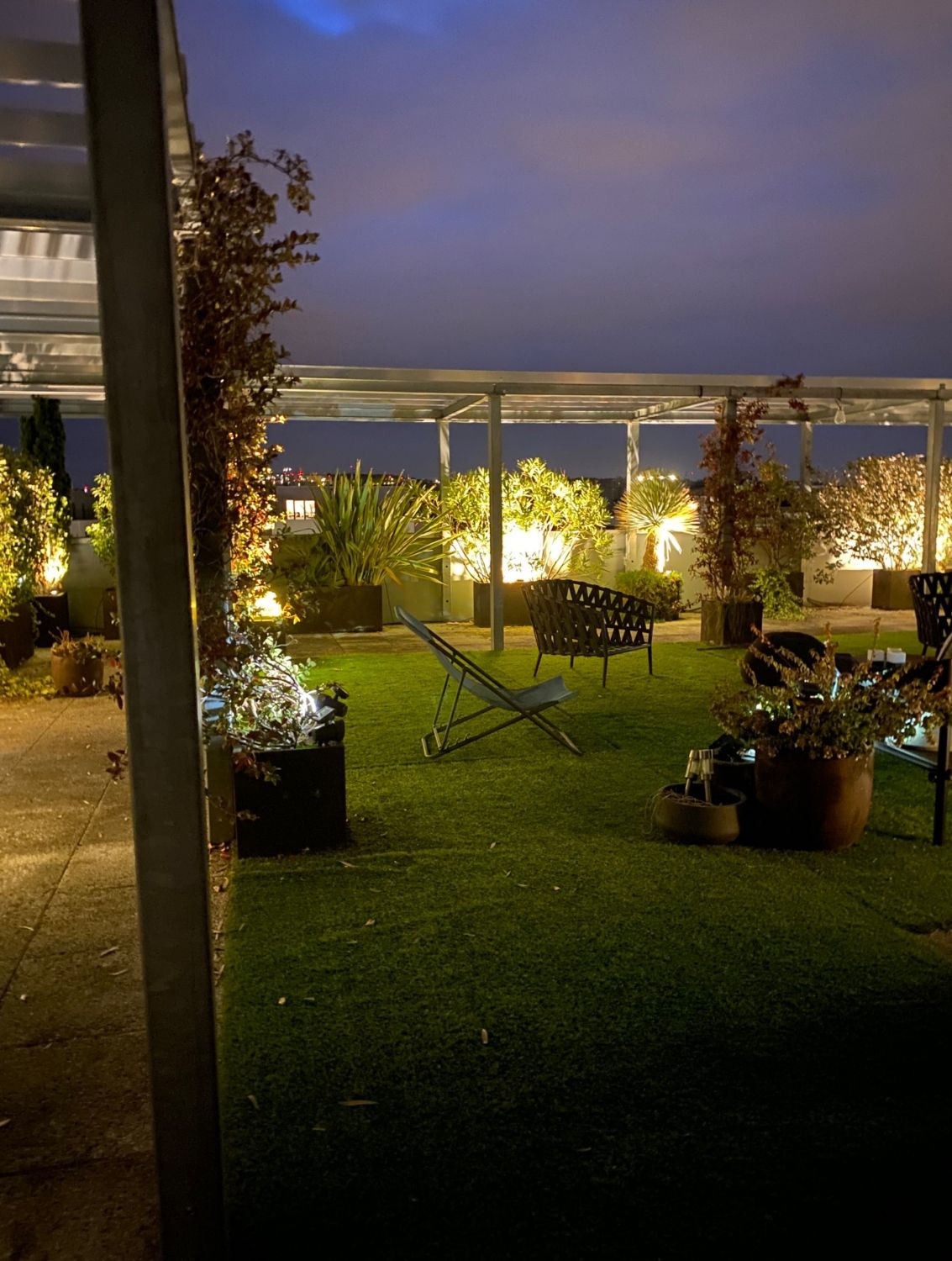Terrasse 150 m²