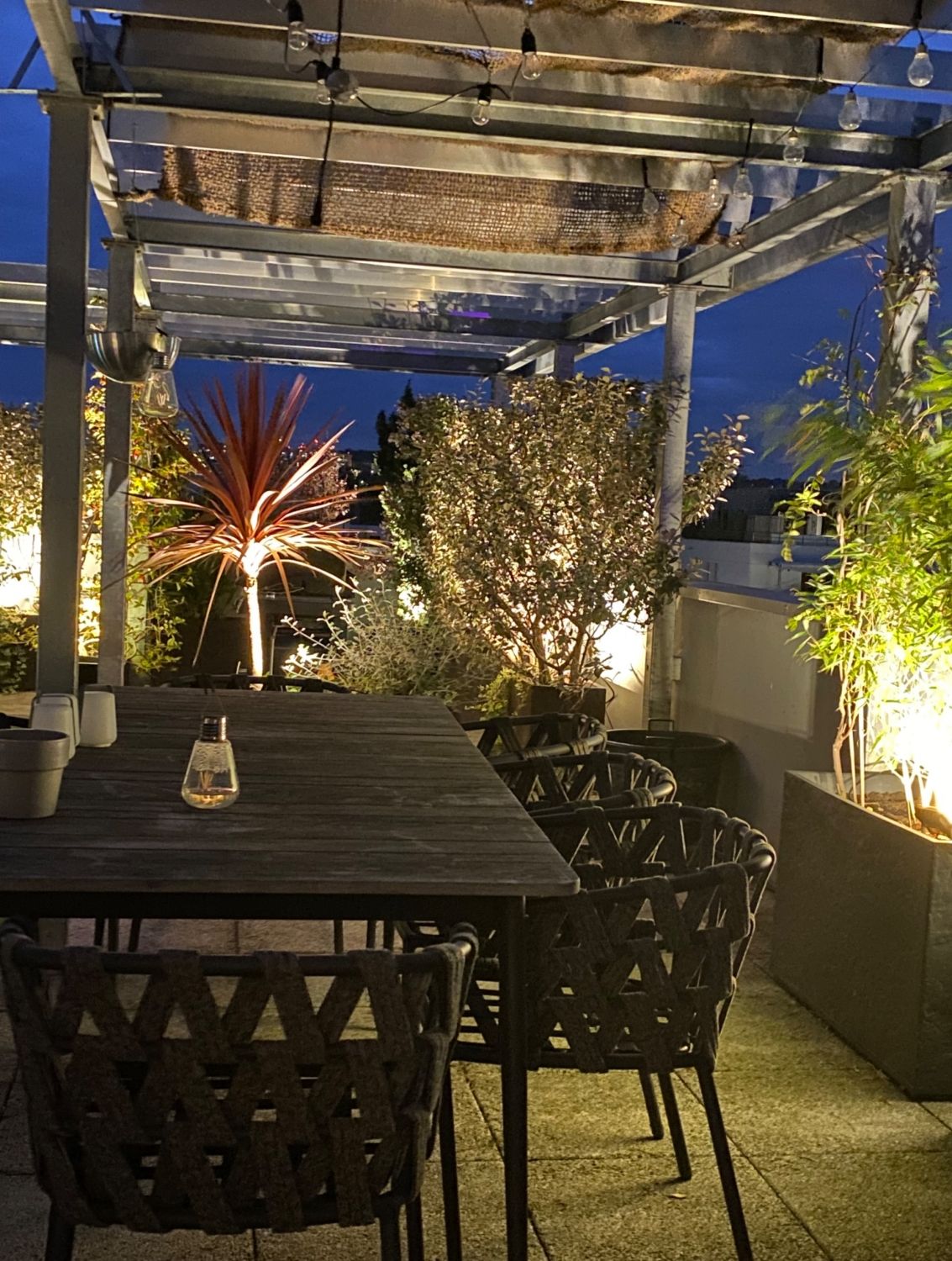 Terrasse 150 m²