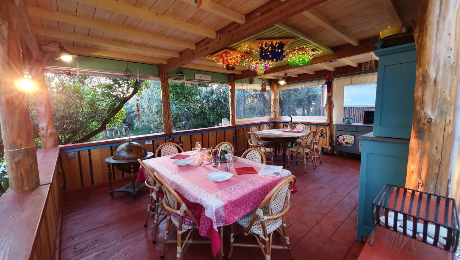 Petit restaurant intimiste sur les hauteurs d'Aniane 