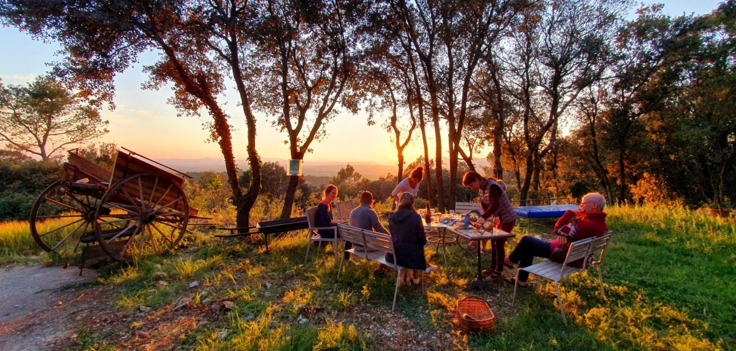 Petit restaurant intimiste sur les hauteurs d'Aniane 
